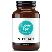 Brown supplement bottle labeled 'GTF Chromium Complex' by Viridian on a white background