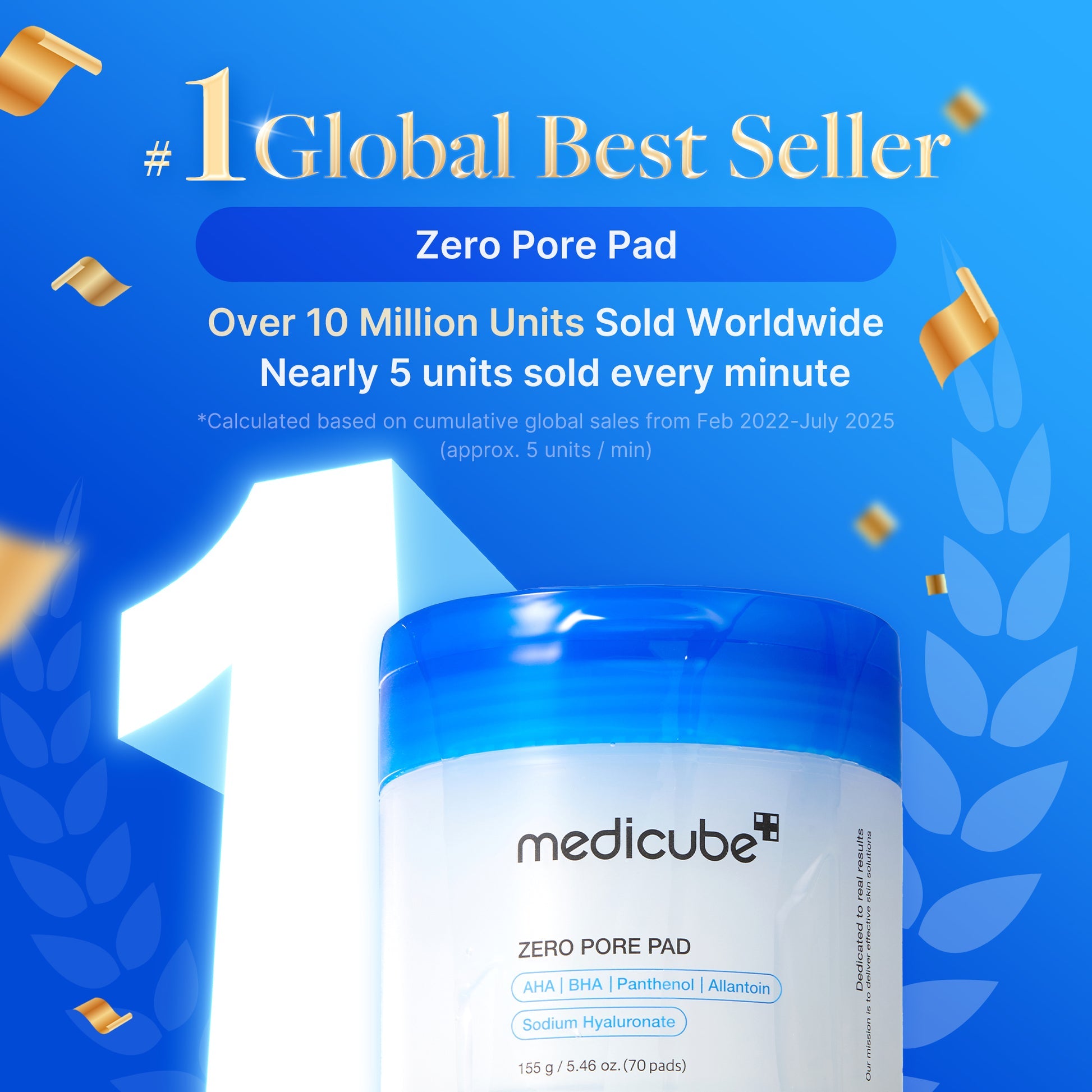 Medicube Zero Pore Pad 2.0 (70pcs) | LSDC Pharmacy London