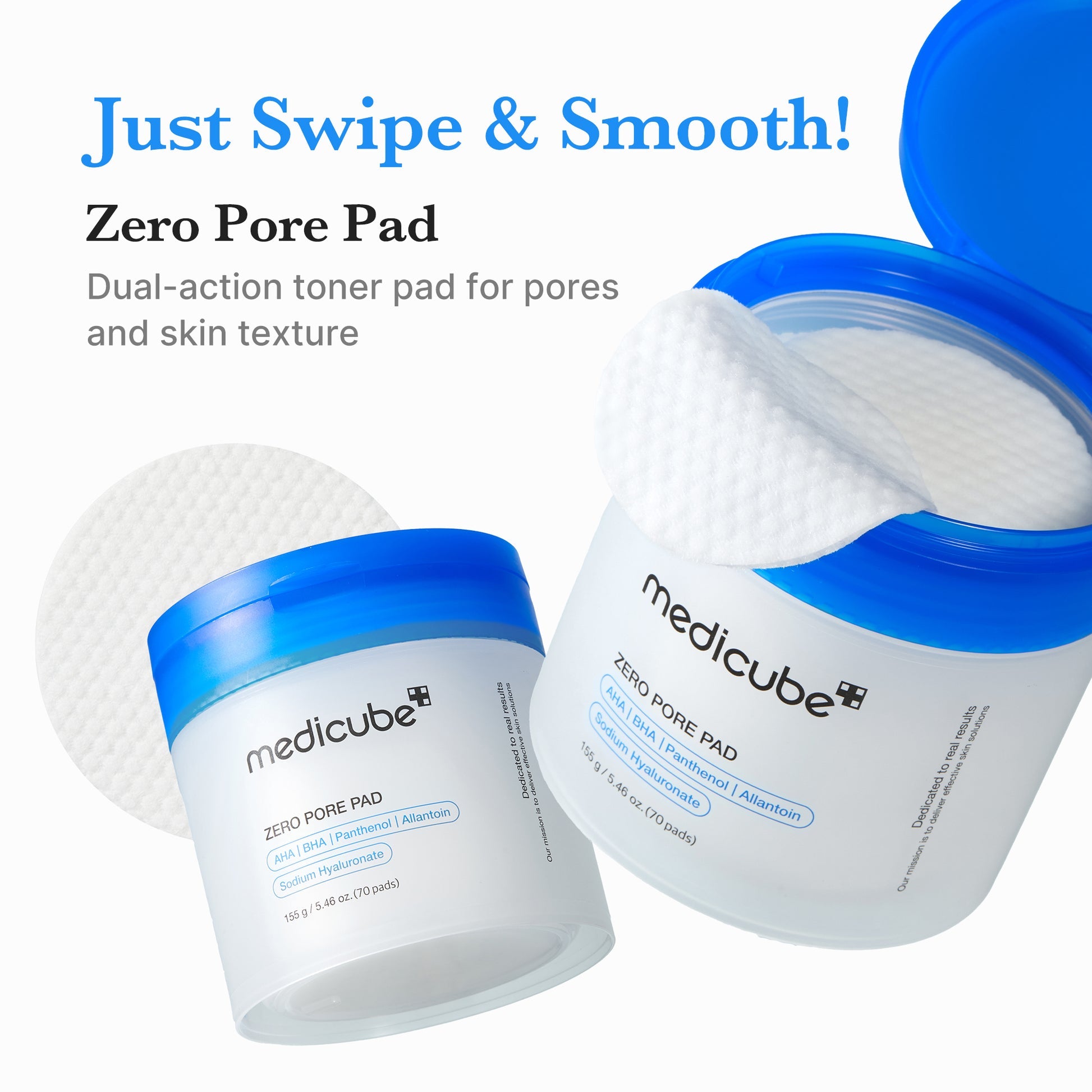 Medicube Zero Pore Pad 2.0 (70pcs) | LSDC Pharmacy London