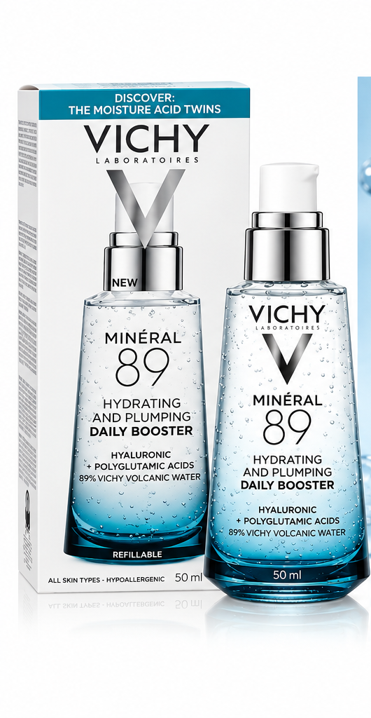 Vichy Minéral 89 Hydrating & Plumping Daily Booster 50ml