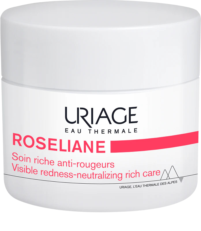 Uriage Roséliane Neutralizing Rich Care 50ml for dry sensitive skin with redness | LSDC Pharmacy London