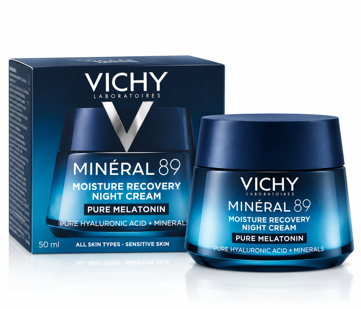 Vichy Minéral 89 Moisture Recovery Night Cream 50ml
