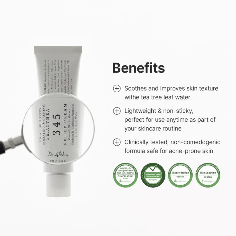 Dr. Althea 345 Relief Cream 50ml | LSDC Pharmacy London