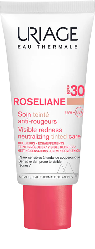 Uriage Roséliane SPF30 40ml | Anti-Redness Face Cream | LSDC Pharmacy London