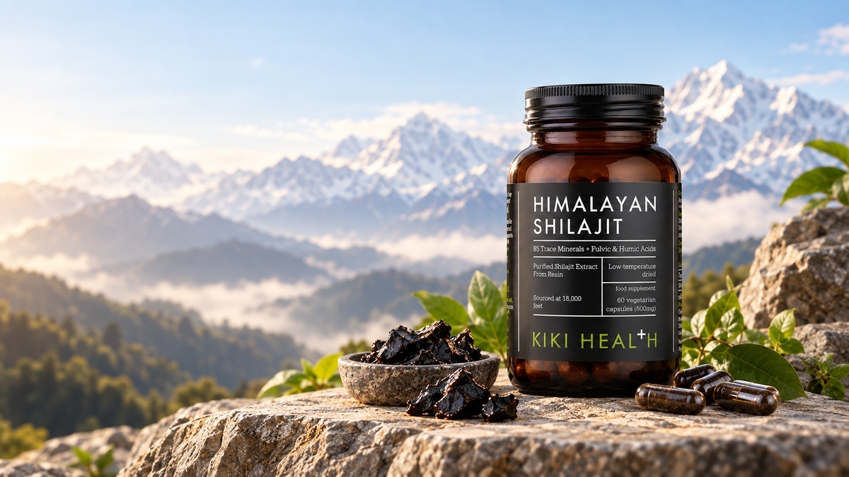 KIKI Health Himalayan Shilajit Extract 60 Vegicaps