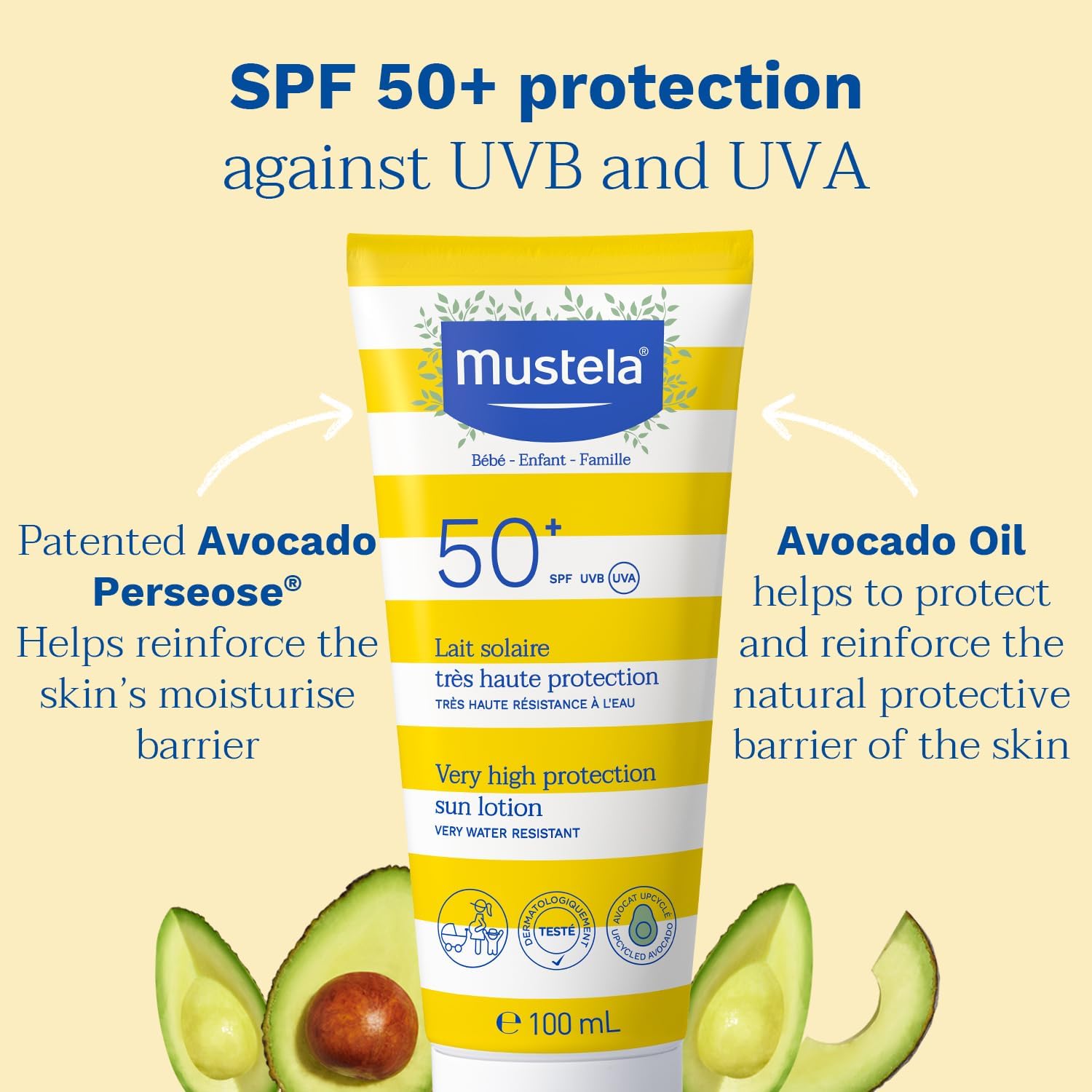 Mustela Sun Very High Protection Sun Lotion 100ml | LSDC Pharmacy London
