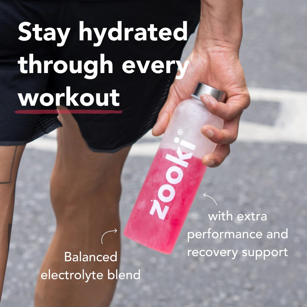 Zooki Electrolytes+ Exercise & Recover Cherry