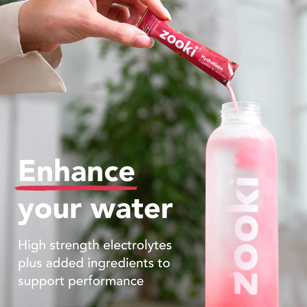 Zooki Electrolytes+ Exercise & Recover Cherry