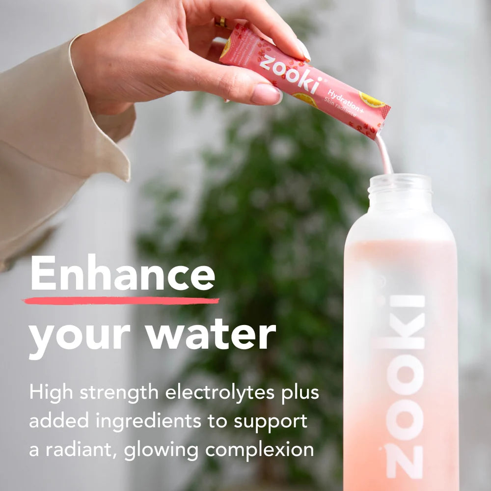 Zooki Electrolytes+ Skin Radiance Pomegranate & Lemon