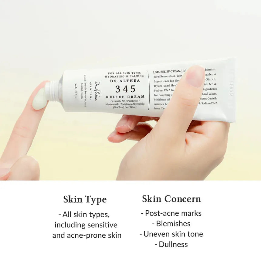 Dr. Althea 345 Relief Cream 50ml | LSDC Pharmacy London