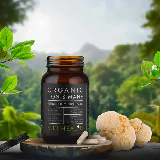 Lions Mane extract organic 60 Caps