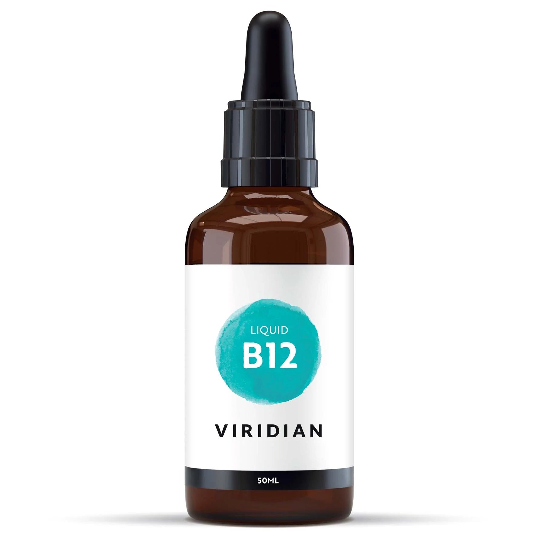 Bottle of Viridian Liquid Vitamin D3 on a white background