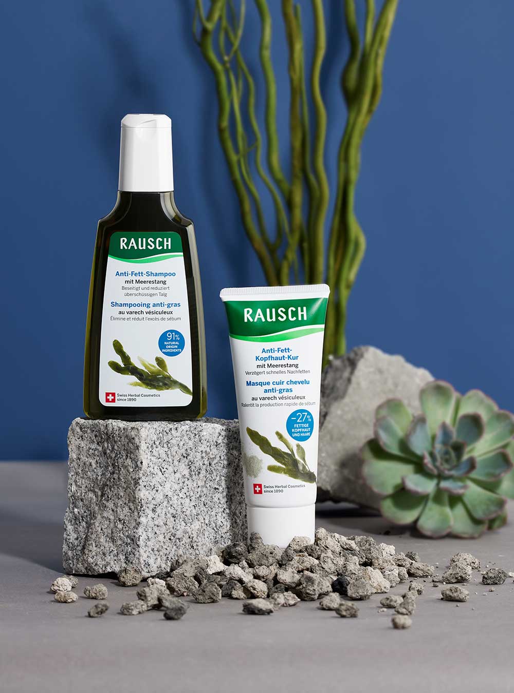 Rausch Degreasing shampoo with seaweed 200 ml
