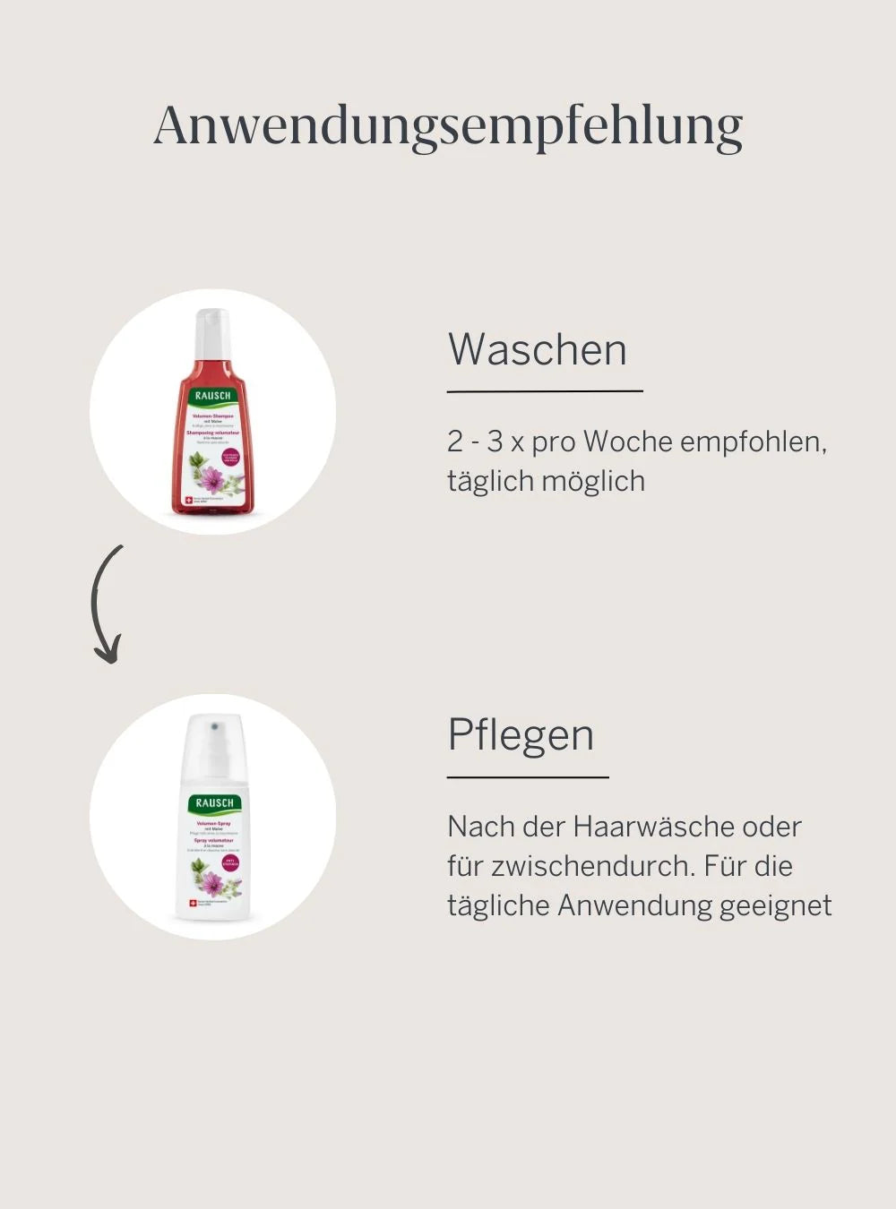 Rausch Volume spray conditioner with mallow 100ml