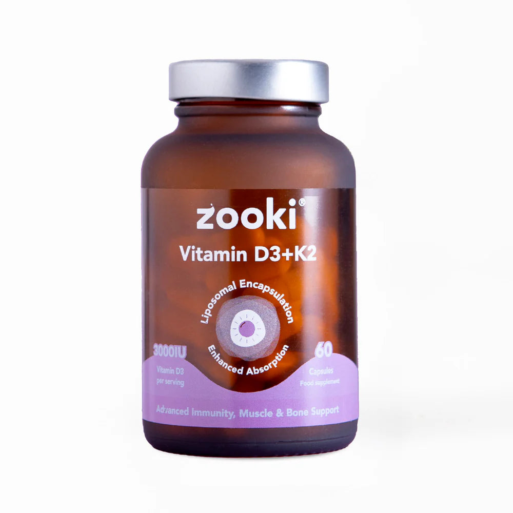 Vitamin D3 + K2 60 Caps