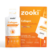 Collagen Zooki 5000mg Mango Peach 15ml sachet