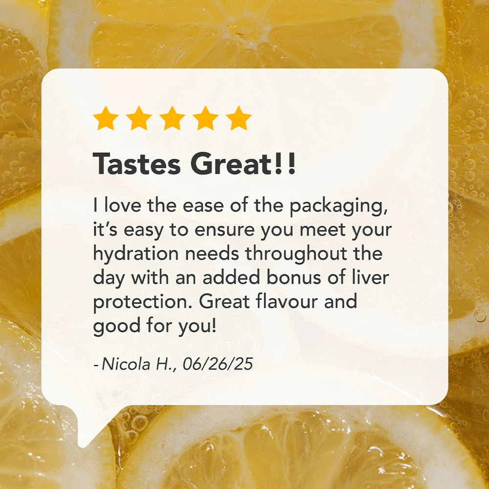 Zooki Electrolytes+ Liver Health Lemon & Ginger