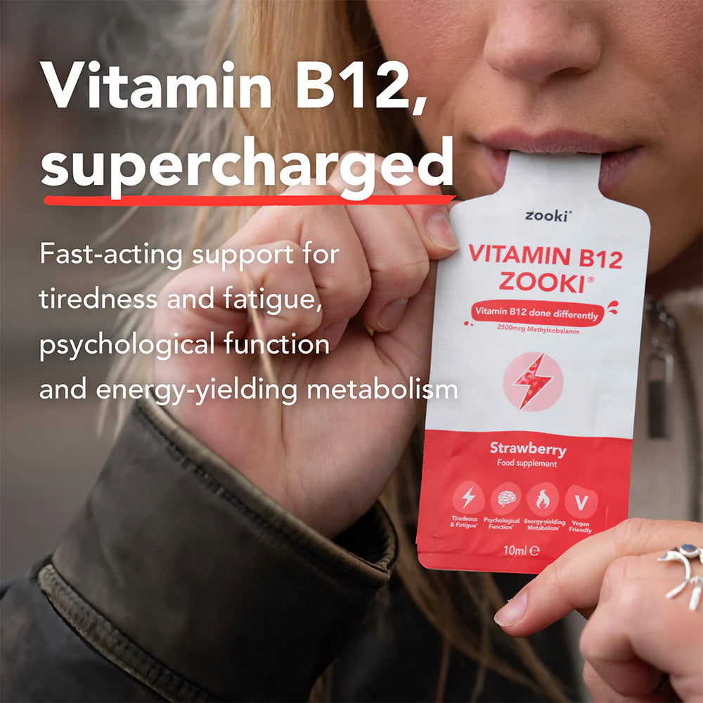 B12 2500mcg Strawberry 10ml Sachet