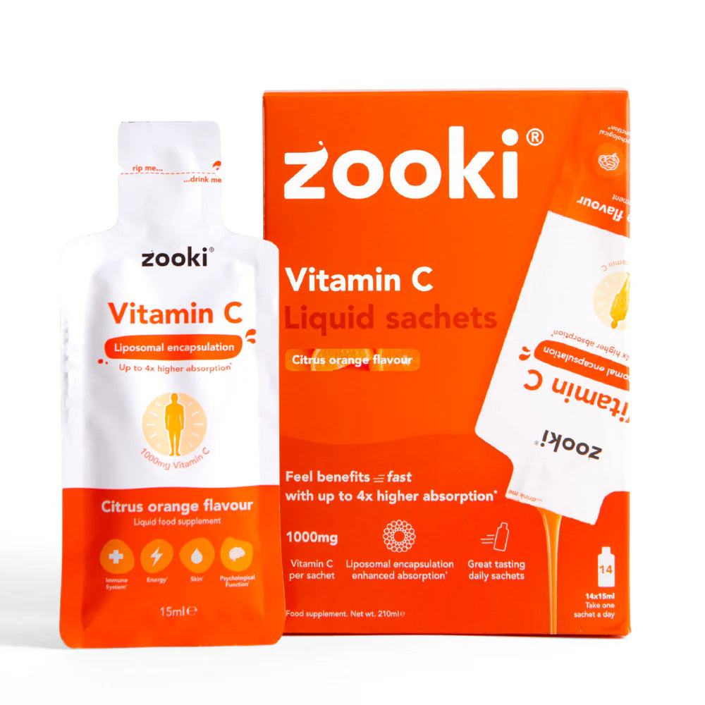 Vitamin C 1000mg Citrus Orange 15ml sachet