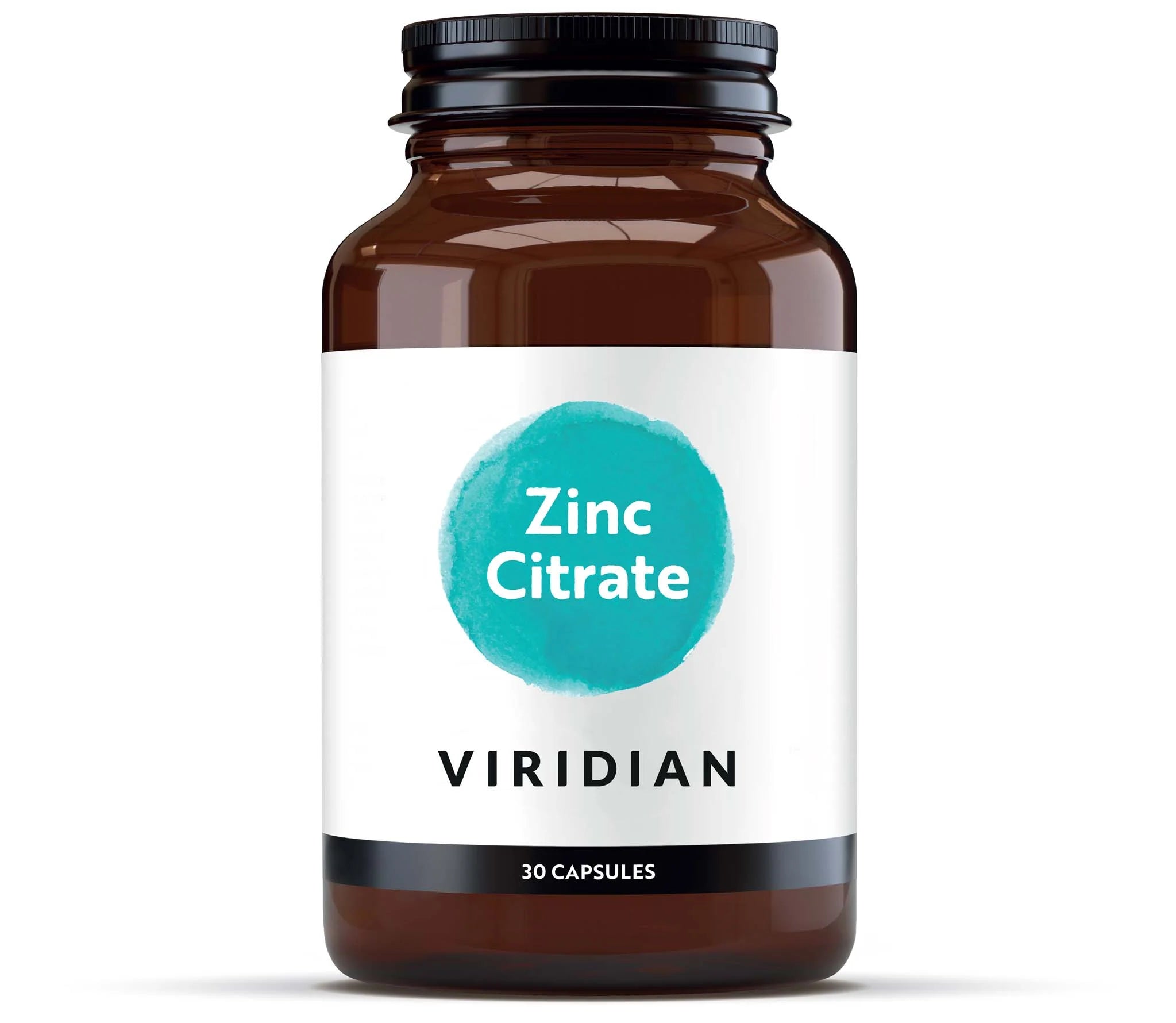 Zinc Citrate 30 Caps - Viridian