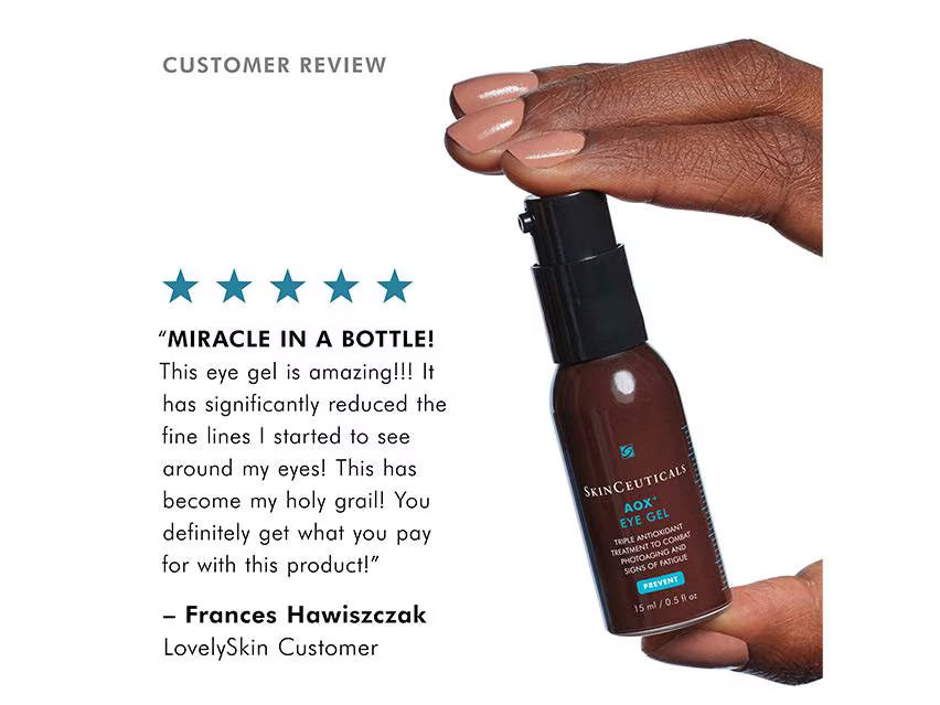 SkinCeuticals AOX eye gel 15ml | LSDC Pharmacy London