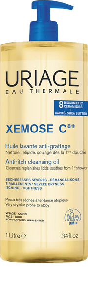 Uriage Cleansing Soothing Oil 500ml for dry, very dry and sensitive skin | LSDC Pharmacy London