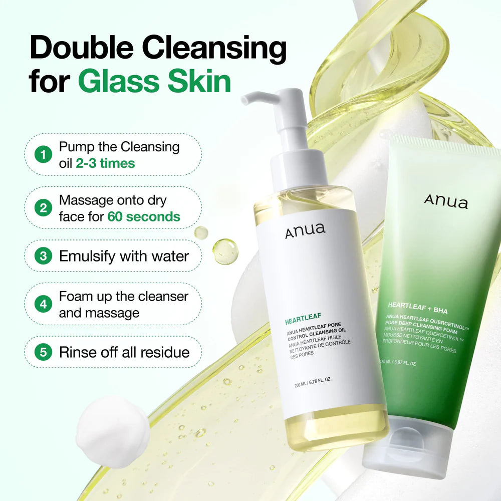 ANUA Heartleaf Pore Control Cleansing Oil 200ml | LSDC Pharmacy London