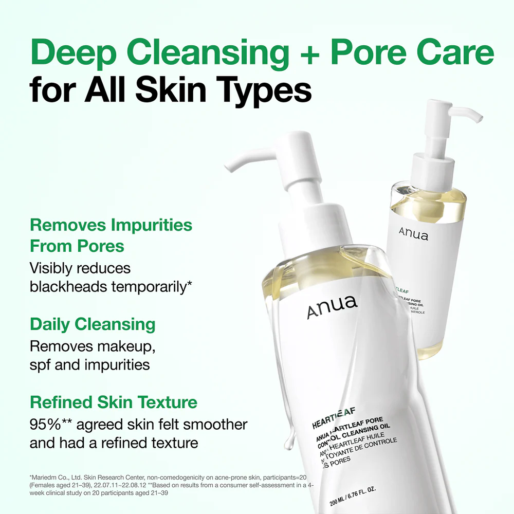ANUA Heartleaf Pore Control Cleansing Oil 200ml | LSDC Pharmacy London