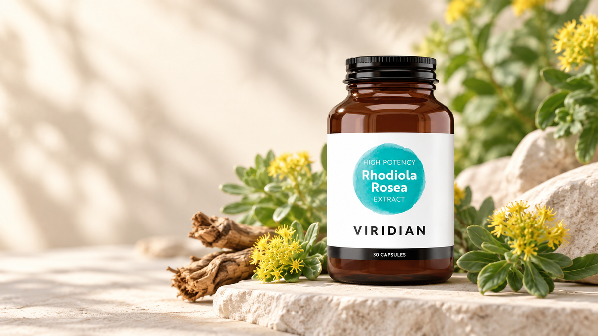 High Potency Rhodiola Rosea Extract 30 Capsules