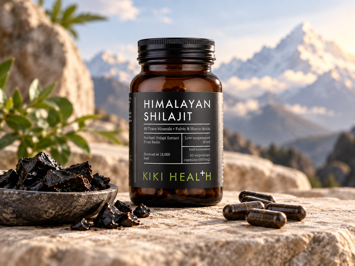 KIKI Health Himalayan Shilajit Extract 60 Vegicaps