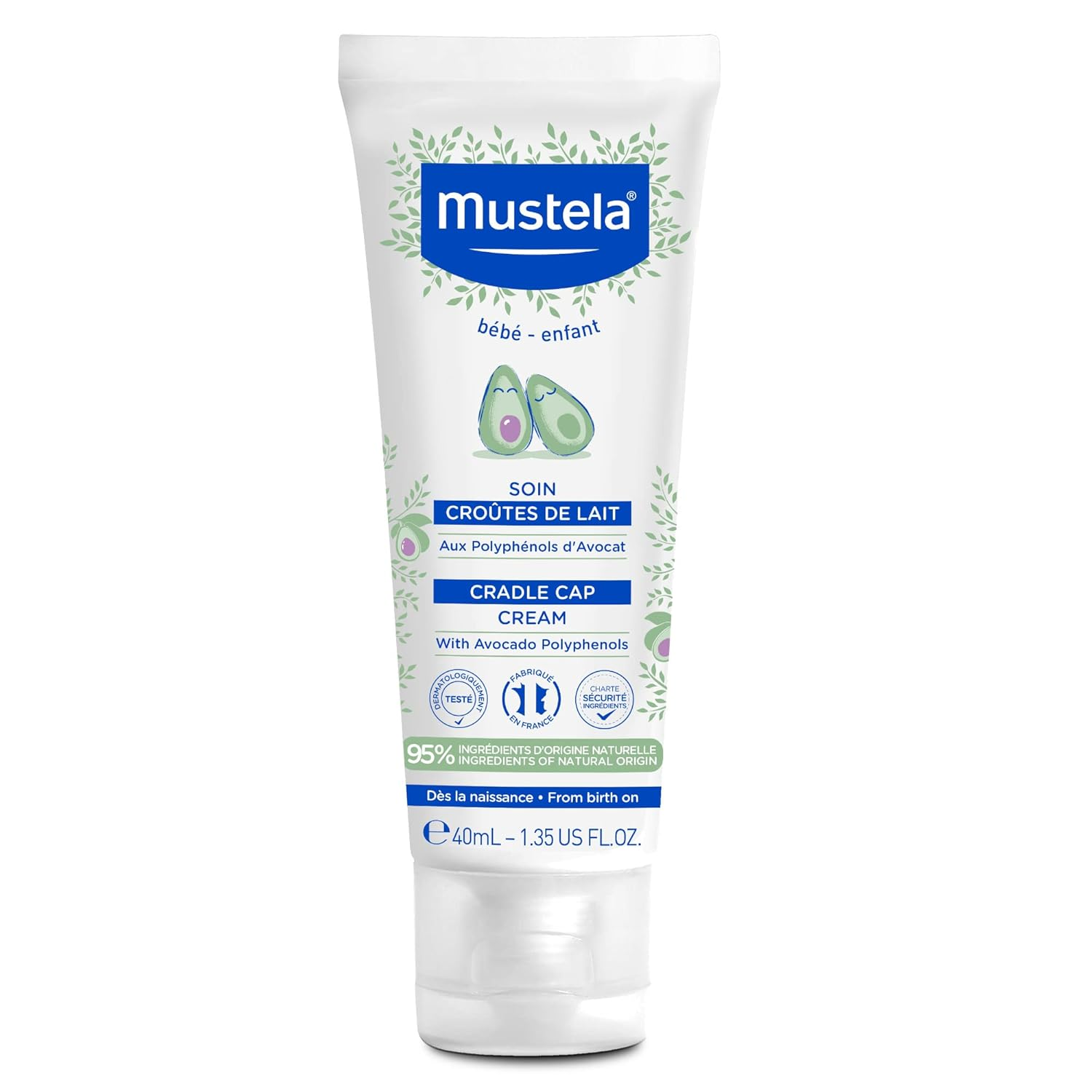 Mustela Normal Skin Cradle Cap Cream 40ml | LSDC Pharmacy London