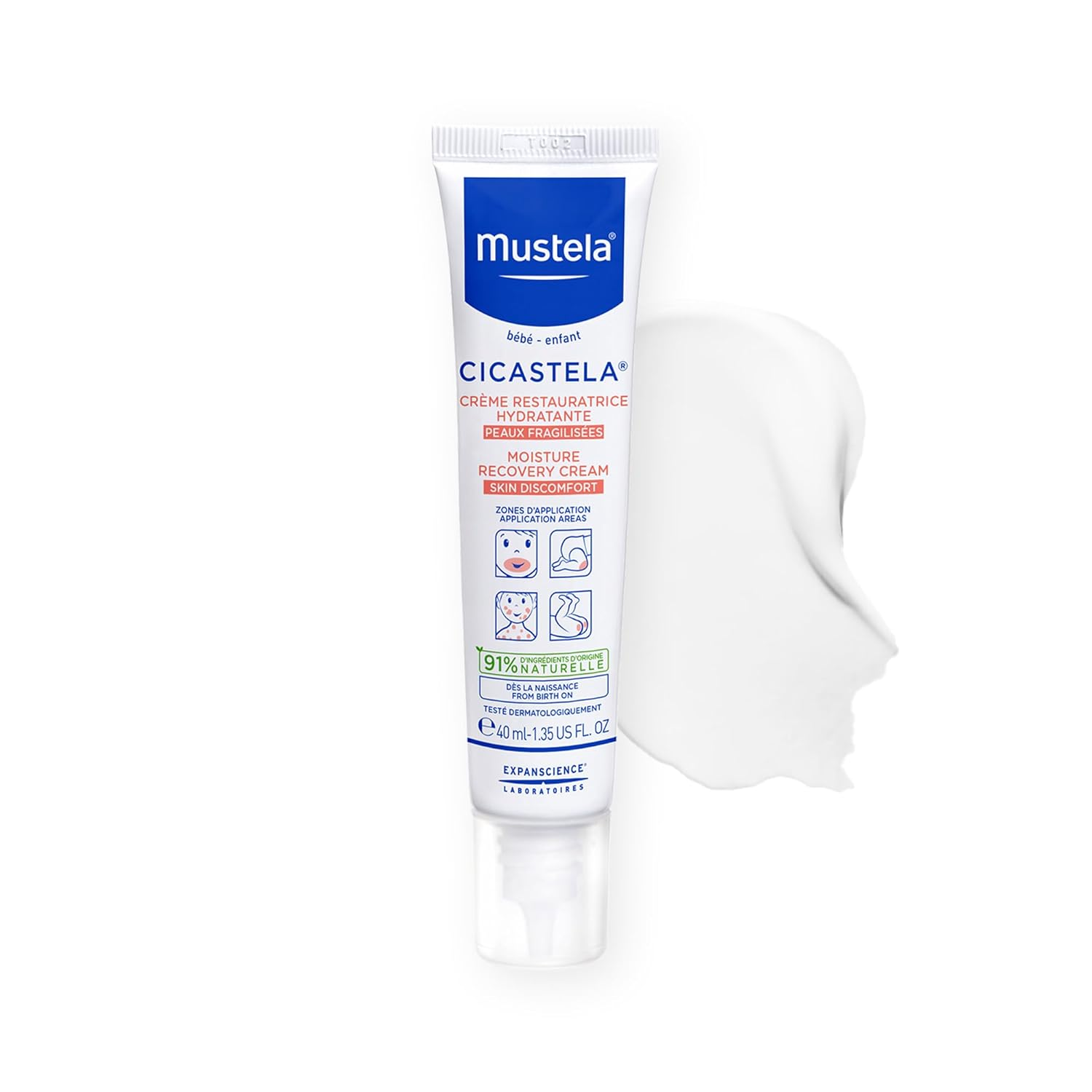Mustela Irritated Skin Cicastela Repairing Cream 40ml | LSDC Pharmacy London