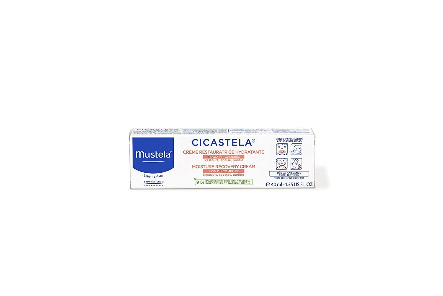 Mustela Irritated Skin Cicastela Repairing Cream 40ml | LSDC Pharmacy London