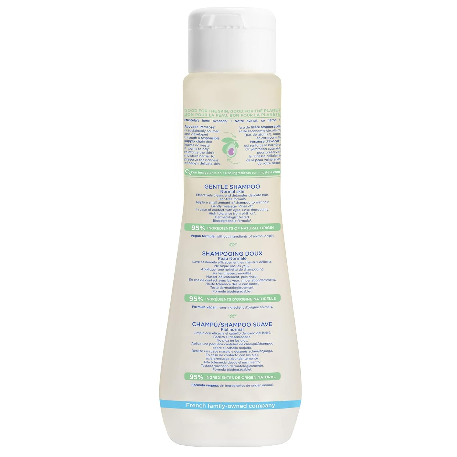 Mustela Normal Skin Gentle Shampoo 200ml | LSDC Pharmacy London