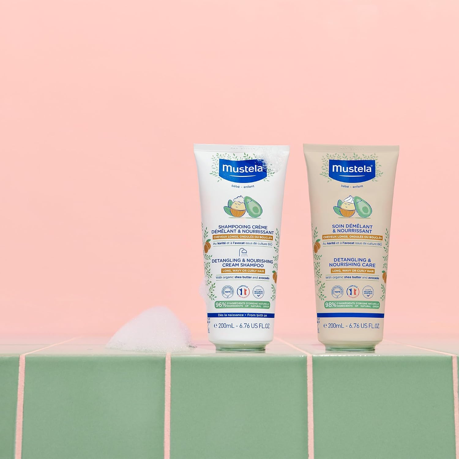 Mustela Nourishing Detangling Cream Leave-In Conditioner 200ml | LSDC Pharmacy London