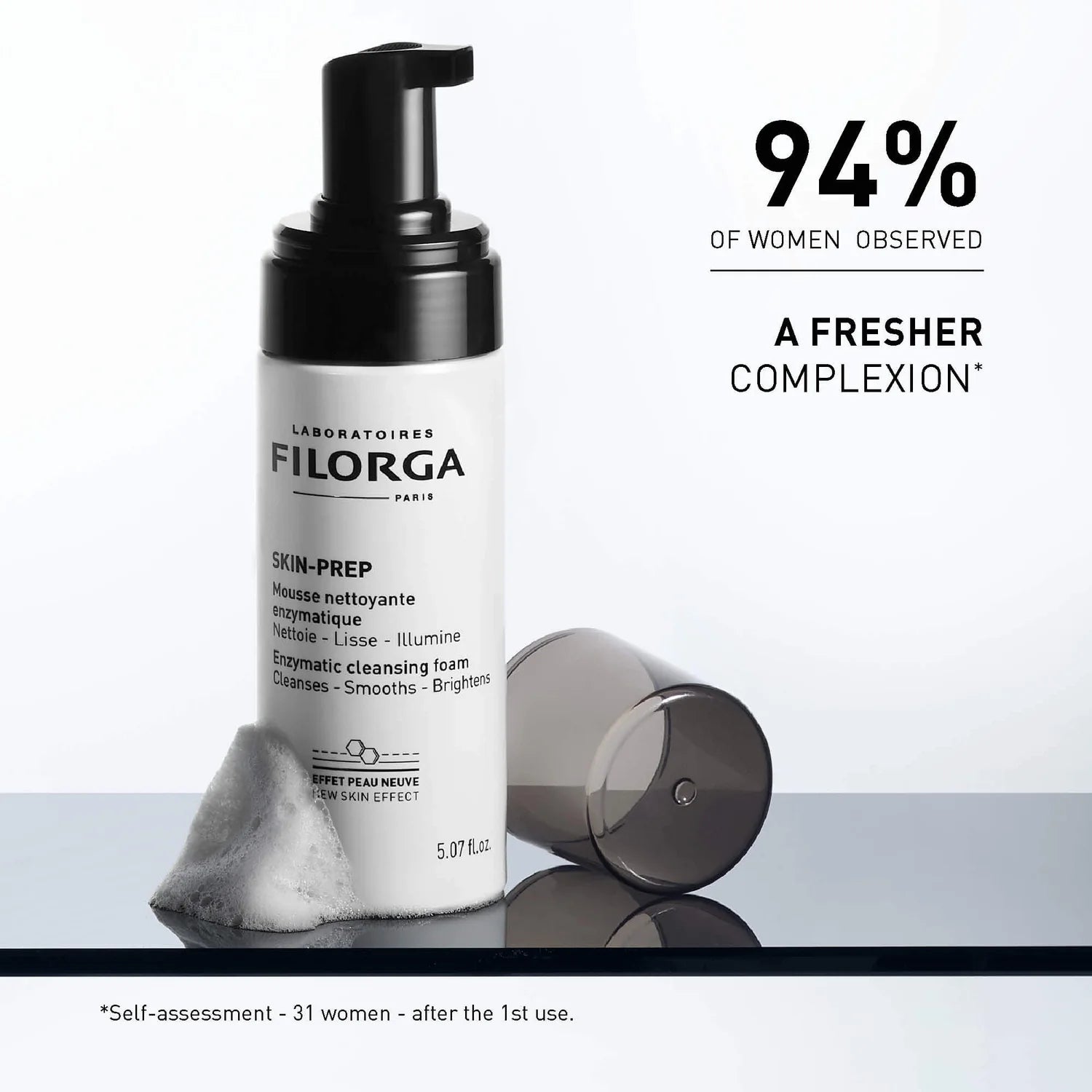 Filorga Enzymatic Cleansing Foam 150ml | Gentle Face Cleanser | LSDC Pharmacy London