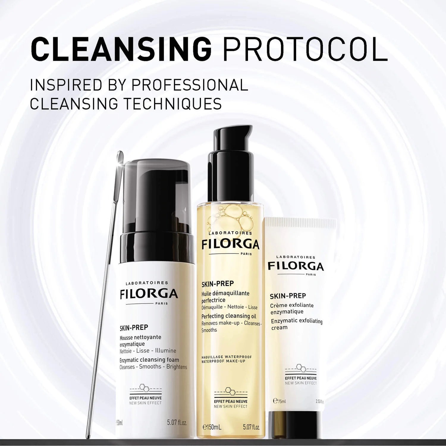 Filorga Enzymatic Cleansing Foam 150ml | Gentle Face Cleanser | LSDC Pharmacy London