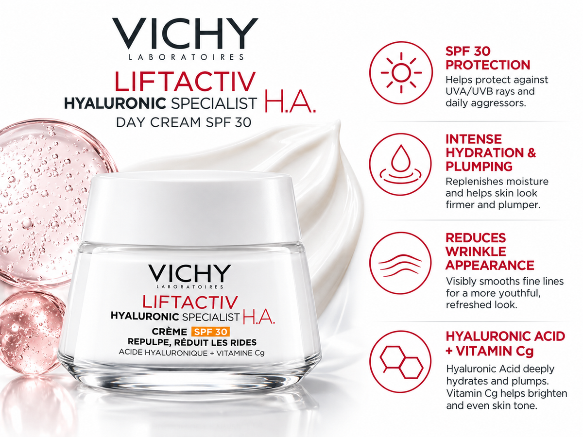 Vichy Liftactiv Hyaluronic Specialist H.A. Day Cream SPF30 50ml