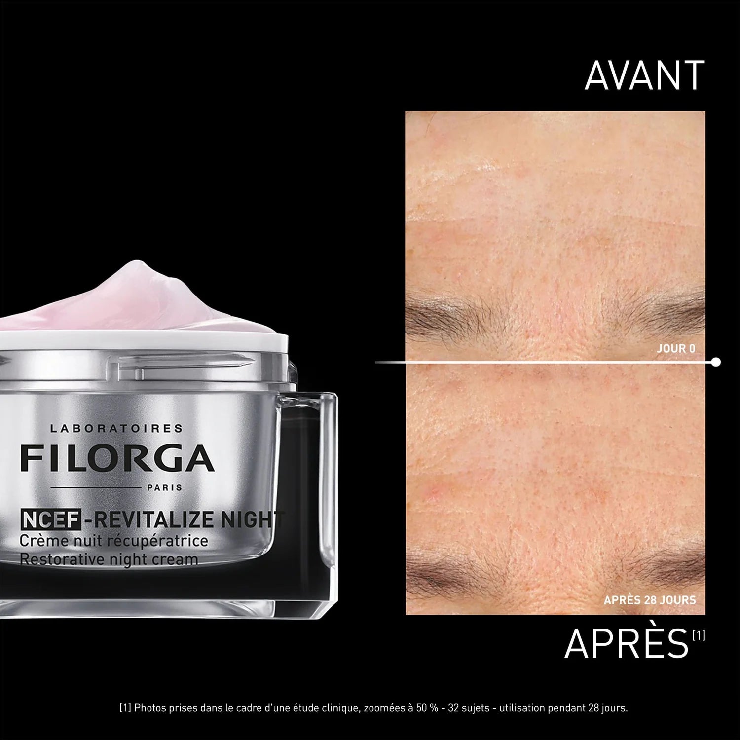 Filorga NCEF Revitalize Night 50ml | Restorative Night Cream | LSDC Pharmacy London