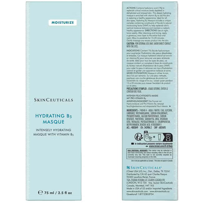 Hydrating B5 Masque 75ml | LSDC Pharmacy London