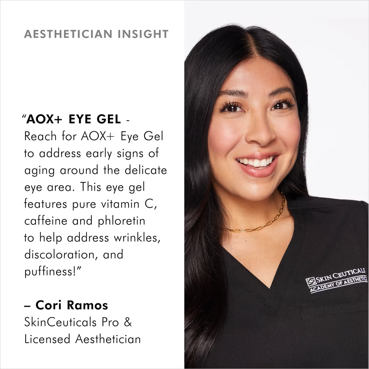SkinCeuticals AOX eye gel 15ml | LSDC Pharmacy London
