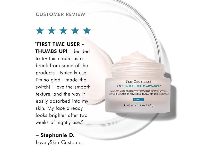 SkinCeuticals A.G.E. Interrupter Advanced | LSDC Pharmacy London