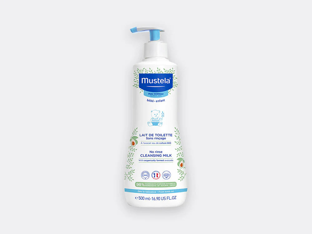 Mustela Normal Skin No-Rinse Cleansing Milk 500ml for babies