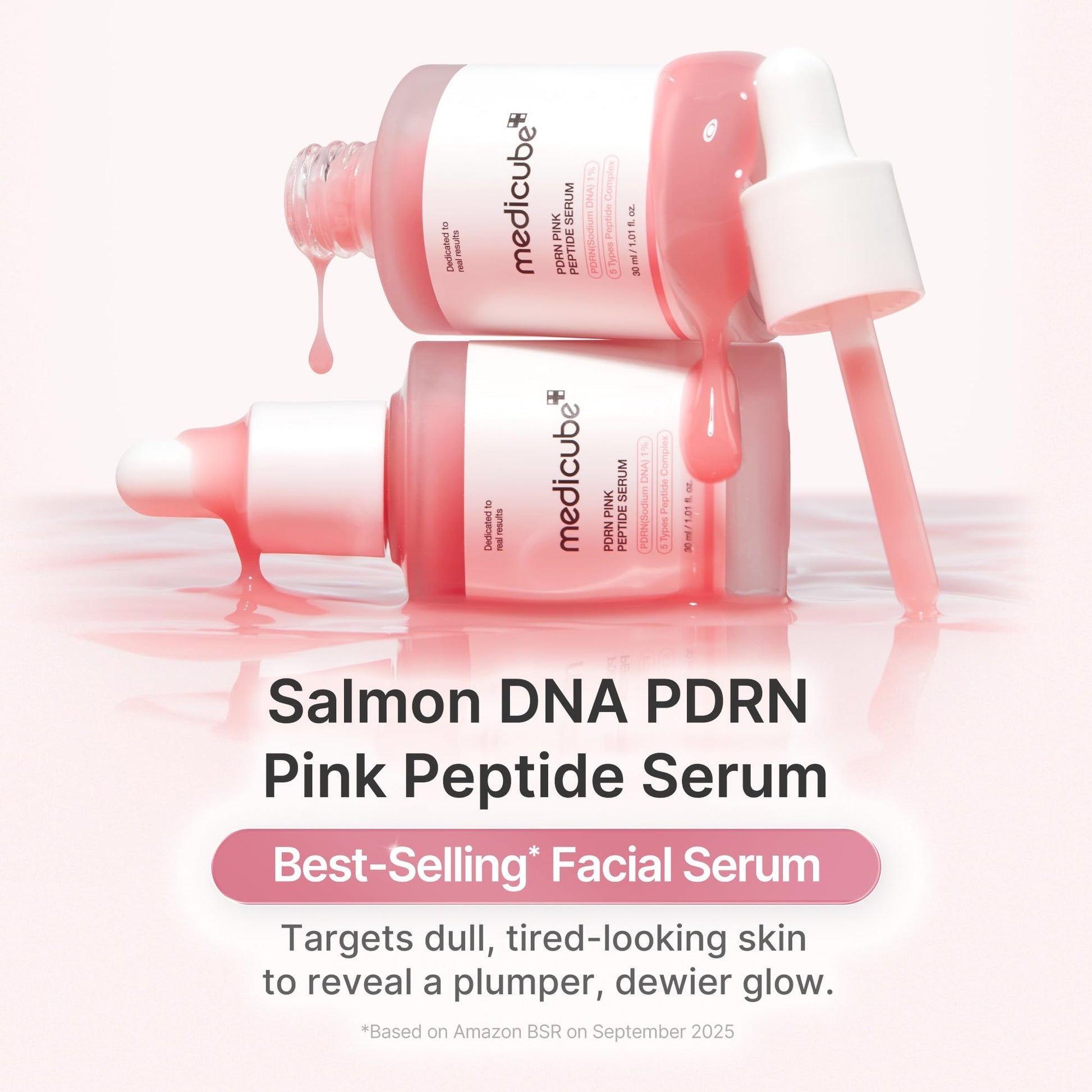 Medicube PDRN Pink Peptide Serum 30ml | LSDC Pharmacy London