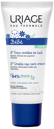 Uriage Baby 1st Cradle Cap Care 40ml gentle scalp care cream for babies