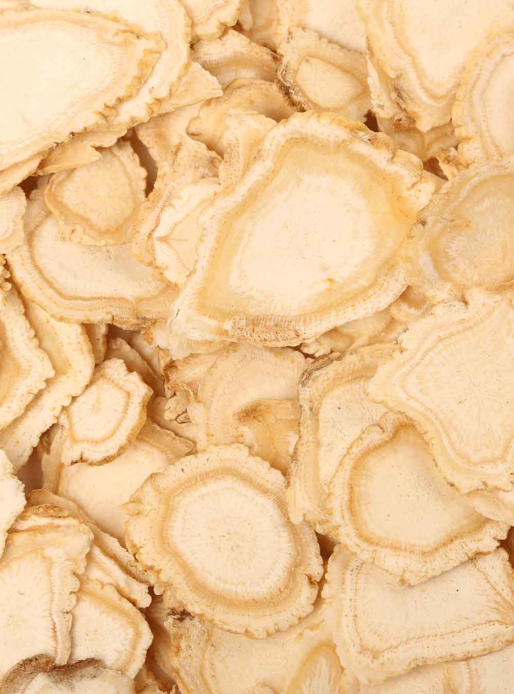 Close-up of sliced oyster mushrooms