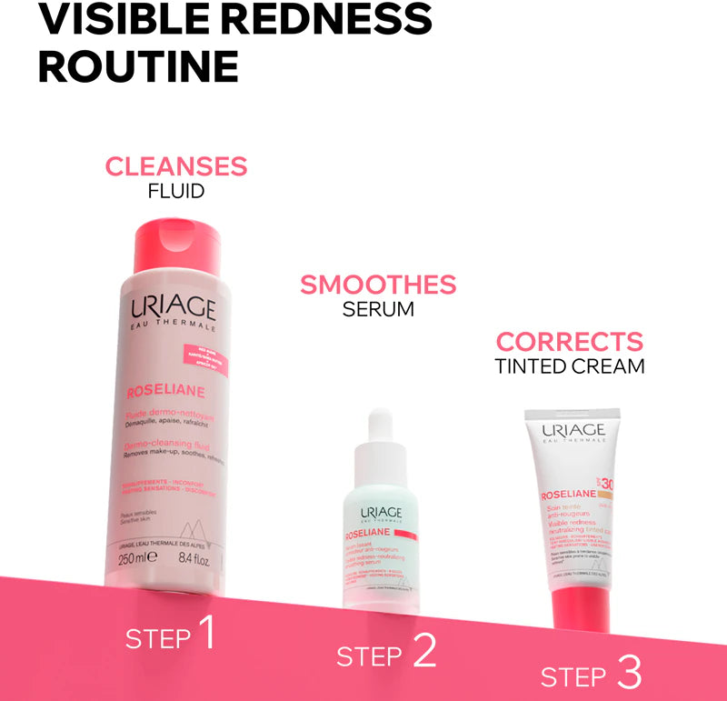 Uriage Roséliane SPF30 40ml | Anti-Redness Face Cream | LSDC Pharmacy London