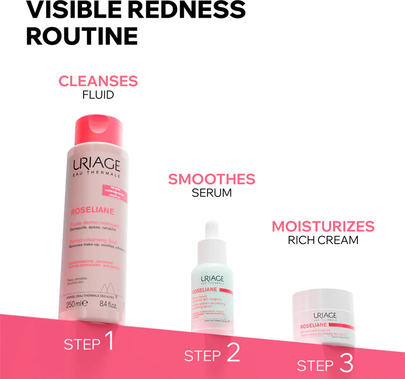 Uriage Roseliane Dermo-Cleansing Fluid 250ml