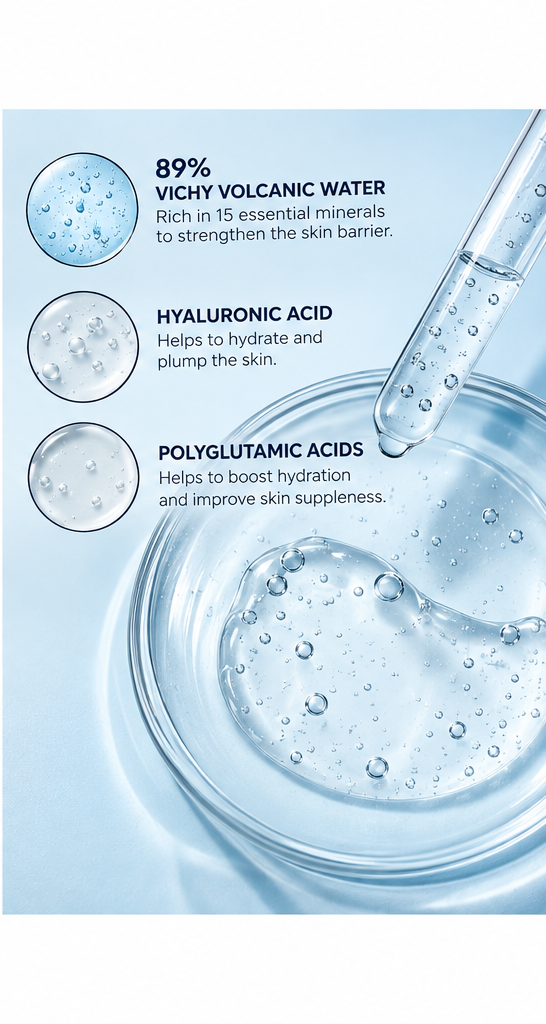 Vichy Minéral 89 Hydrating & Plumping Daily Booster 50ml
