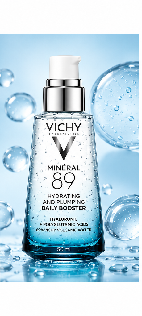 Vichy Minéral 89 Hydrating & Plumping Daily Booster 50ml